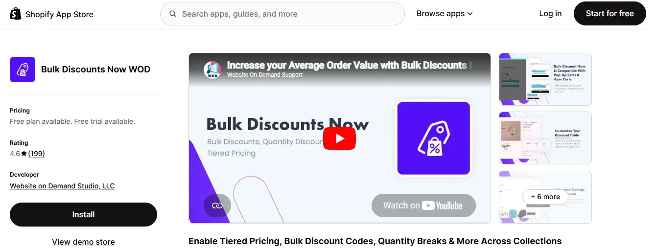bulk discounts now wod offer bulk discounts and tiered
